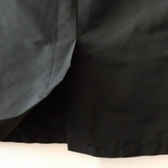 'S Max Mara Womens Black Polyester Silk Nylon Feel Belt Short Pencil Skirt US 4 - Picture 5 of 8